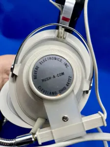 2 Revere Electronics Hush A Com Pilot Aviation Headsets Aircraft Flight Gear